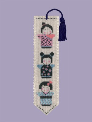 Le Bonheur des Dames 4580 Закладка Bookmark Kokeshi (Кокеши)