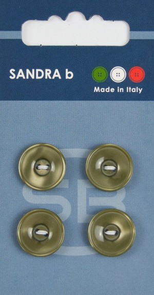Sandra CARD072 Пуговицы, зеленый