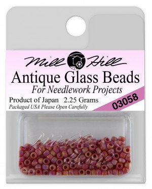 Mill Hill 03058 Mardi Gras Red - Бисер Antique Seed Beads