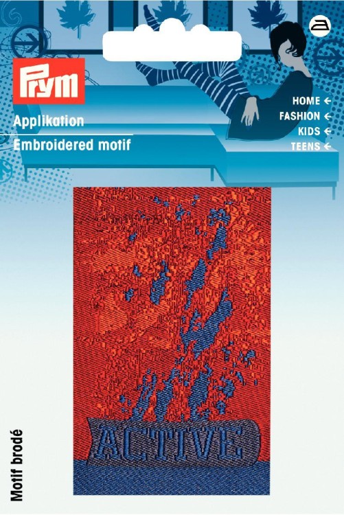 Prym 926024 Термоаппликация "Ярлык ACTIVE"