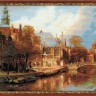 Набор для вышивания Риолис 1189 "Старая церковь и Церковь св. Николая Чудотворца. Амстердам" по мотивам картины И. Клинкенберга