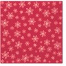 PAW Decor Collection SDL195003 Салфетка трехслойная для декупажа "Звезды повсюду (красный)"