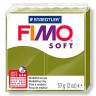 Fimo 8020-57 Полимерная глина Soft оливковая