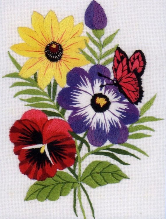 Набор для вышивания Janlynn 004-0852 Floral