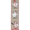 Набор для вышивания Le Bonheur des Dames 4561 Закладка Bookmark Hens (Курочки)