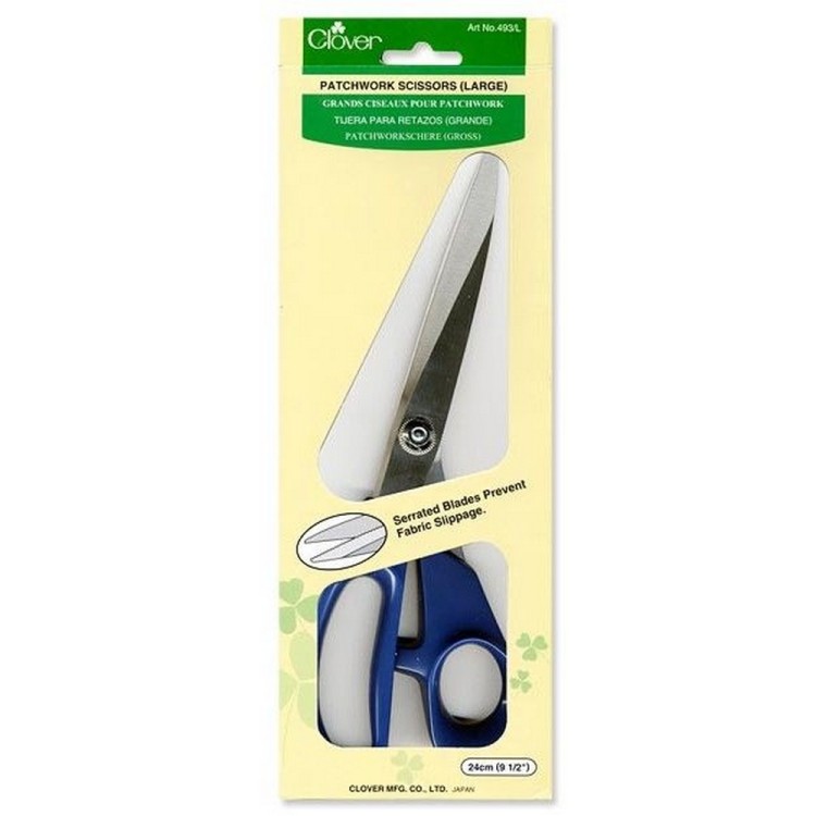 Clover 493/L Ножницы для пэчворка 24 см Clover 493/L Ножницы для пэчворка 24 см