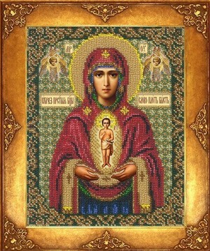 Русская искусница 375 Богородица Албазинская
