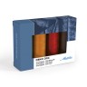 Amann Group Mettler DE4TERRA-KIT Набор с нитками для джинс DENIM DOC 75 в подарочной упаковке, 4 катушки