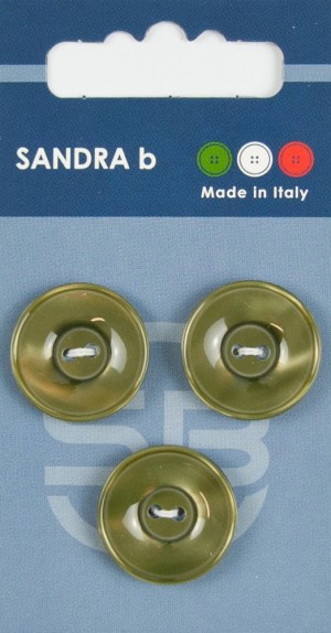 Sandra CARD073 Пуговицы, зеленый