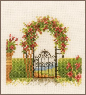 Lanarte PN-0162522 Fence and flowers