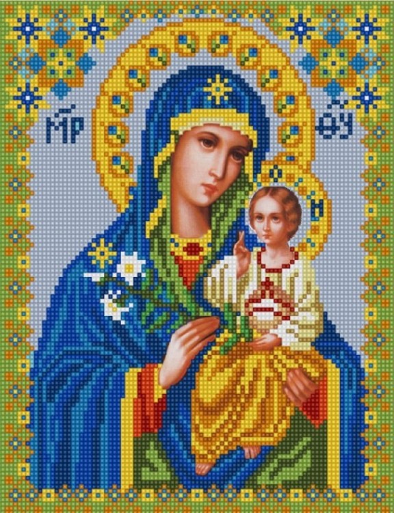Конек 9216 Богородица Неувядаемый цвет