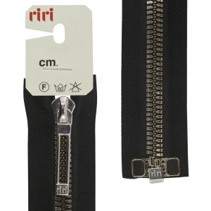 Riri 8651520/80/2110 Молния металлическая, разъемная, 6 мм, 80 см, черный