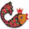 Набор для вышивания Овен 1447 Магнит "Рыбка"