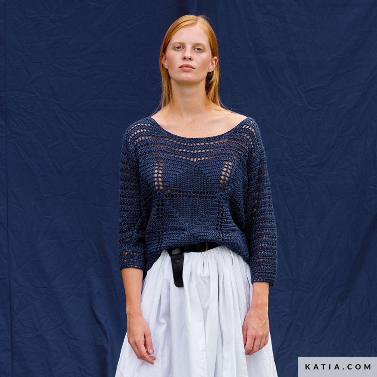 Пряжа для вязания Katia 1318 Dama