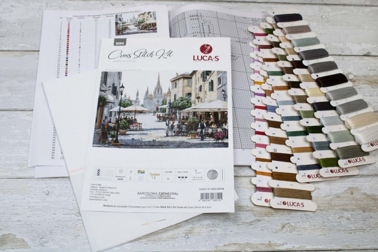 Набор для вышивания Luca-S B2411 Barcelona Cathedral (Кафедральный собор Барселоны)