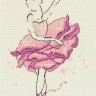 Набор для вышивания Панна C-7072 Балерина. Роза