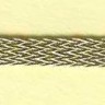 Matsa 1790/O Шнур плоский люрекс, 3 мм, цвет золото