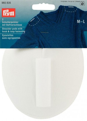 Prym 993835 Накладки плечевые реглан с липучкой, размер M-L