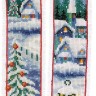 Набор для вышивания Vervaco PN-0158348 Закладка "Зимние домики"