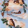 Матренин Посад 0734-1 Зимняя открытка