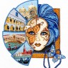 Набор для вышивания Сделай своими руками В-29 Венецианская маска