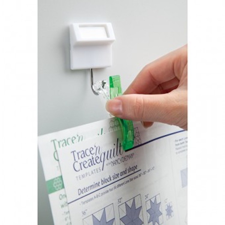 Clover 3157 Чудо-клипсы большие, зеленый (24 шт)