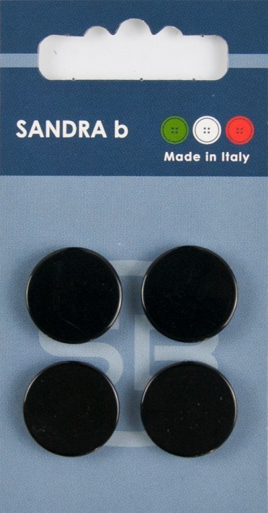 Sandra CARD174 Пуговицы, черный