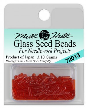Mill Hill 72013 Red Red - Бисер Small Bugle Beads