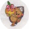 Набор для вышивания Кларт 8-131 Ежик с яблоком