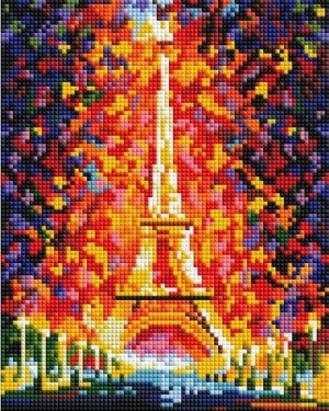 Белоснежка 002-ST-PS Париж - огни Эйфелевой башни