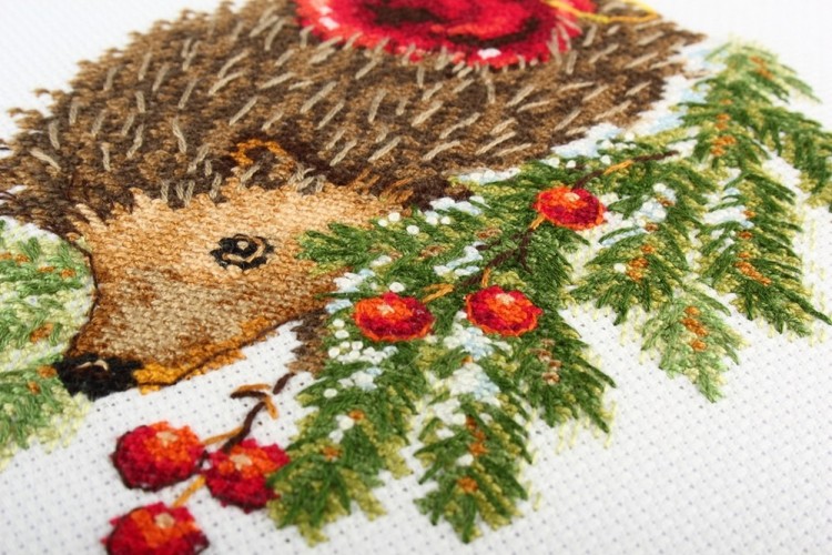 Набор для вышивания РТО C269 Ежик елку наряжал