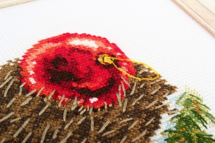 Набор для вышивания РТО C269 Ежик елку наряжал