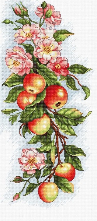 Набор для вышивания Luca-S B211 Композиция с яблоками