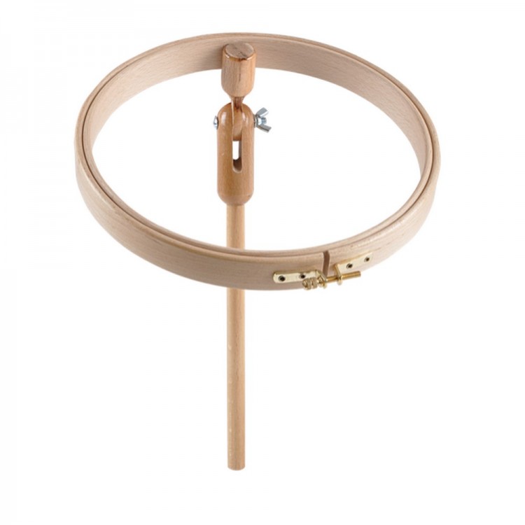 Klass&Gessmann 264-10 Пяльцы для вышивания круглые с замком и креплением для стола