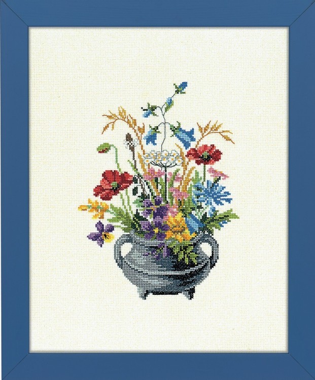 Набор для вышивания Eva Rosenstand 14-130 Букет полевых цветов