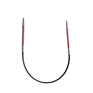 KnitPro Спицы круговые укороченные "Zing" 22.5 см