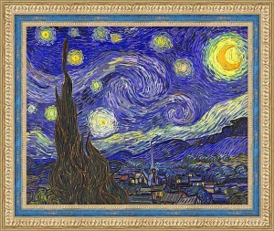 Алмазная живопись АЖ-1528 Звездная ночь