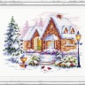 Набор для вышивания Чудесная игла 110-041 Зимний домик