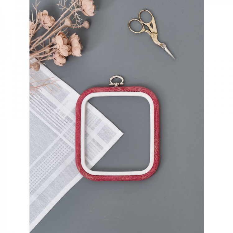 Nurge 230-11 Пяльцы-рамка квадратные каучуковые с подвесом