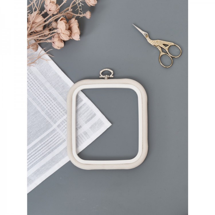 Nurge 230-11 Пяльцы-рамка квадратные каучуковые с подвесом