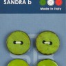 Sandra CARD075 Пуговицы, зеленый