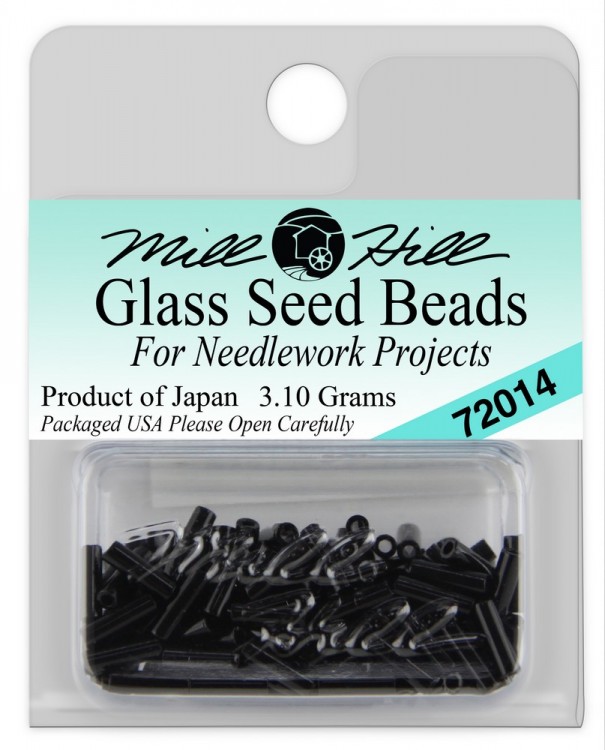 Mill Hill 72014 Black - Бисер Small Bugle Beads