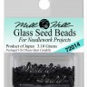 Mill Hill 72014 Black - Бисер Small Bugle Beads
