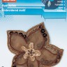 Prym 926276 Термоаппликация из органзы с пайетками "Цветок"