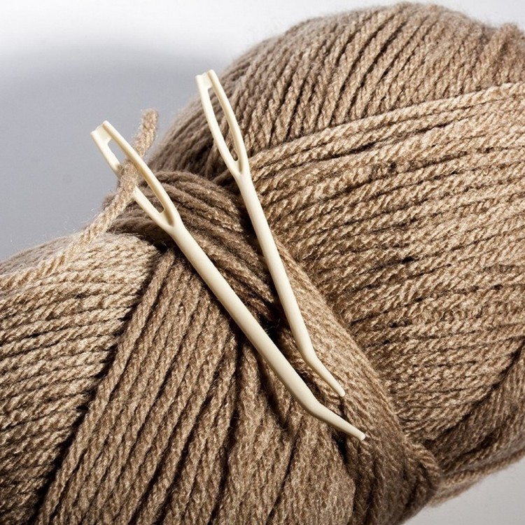 Hemline 211.B Иглы ручные c тупым изогнутым кончиком для шитья пряжей