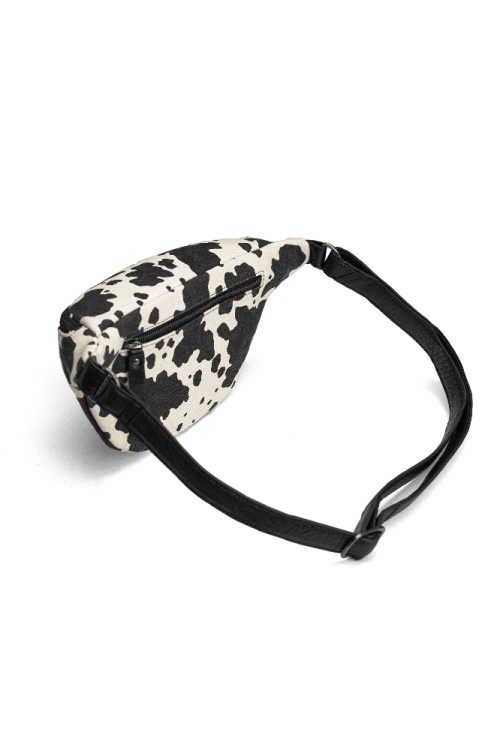 Muud QB-4723/Cow print Поясная сумка "Canvas Vegas"