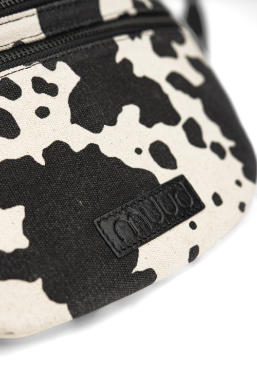 Muud QB-4723/Cow print Поясная сумка "Canvas Vegas"