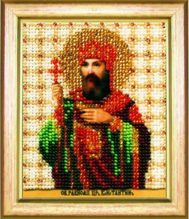 Набор для вышивания Чаривна Мить Б-1130 Икона святого равноапостольного царя Константина
