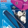 Prym 390612 Кнопки "Джерси" с имитацией стежка