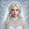 Набор для вышивания Larkes Н3724 Снегурочка